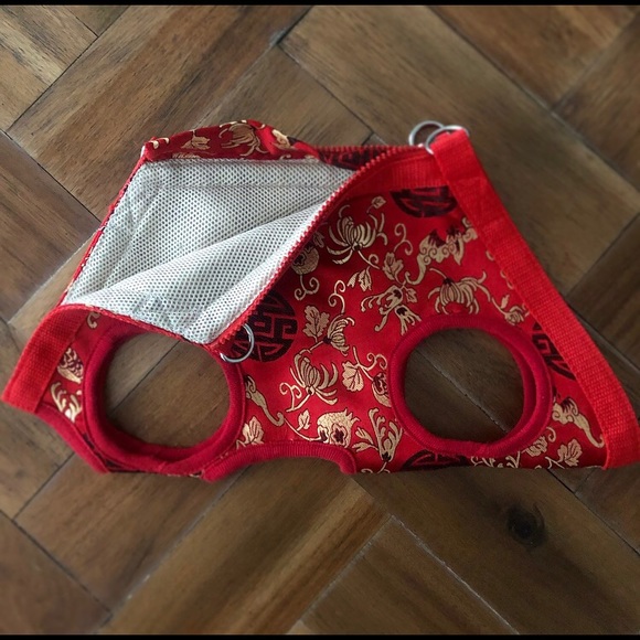 Asian-Inspired Pet Harness - Picture 2 of 4